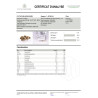 Analyse laboratoire AK-47 THCX 60% Small Bud - THC 0,12%