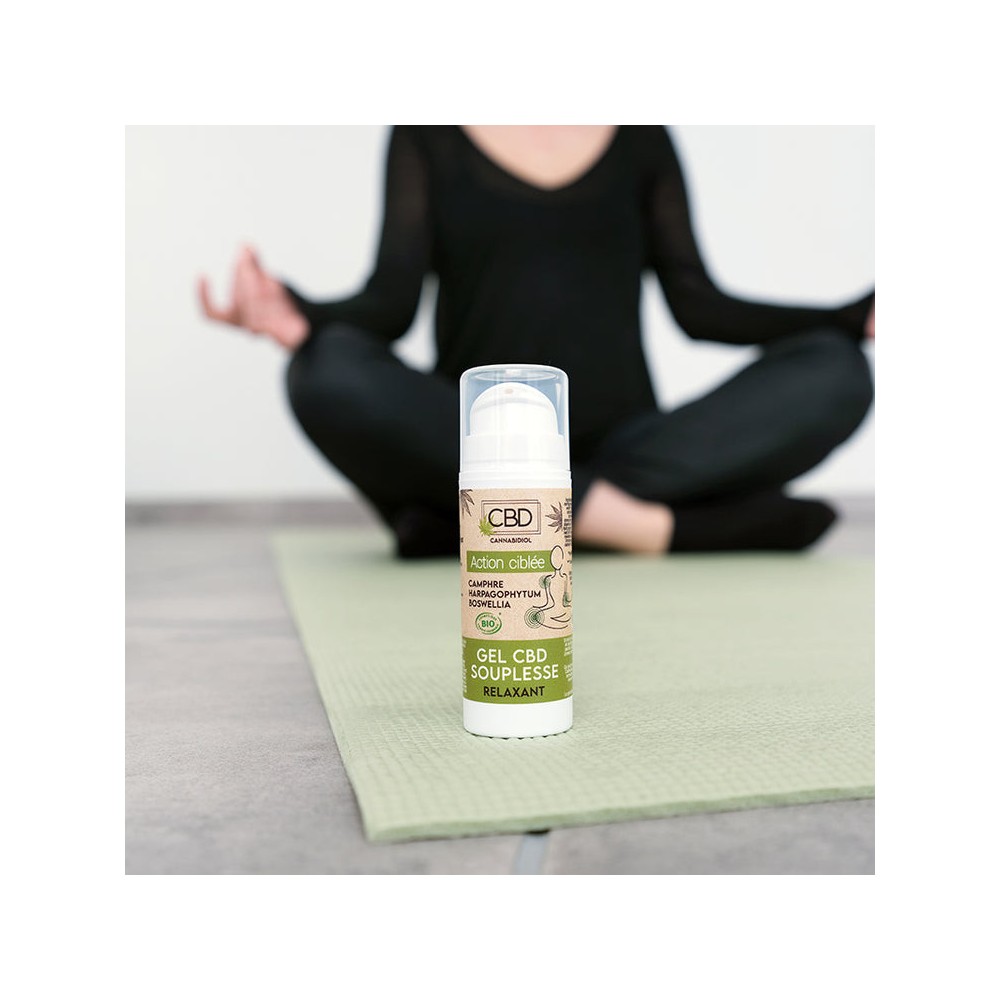 Gel souplesse CBD Relaxant