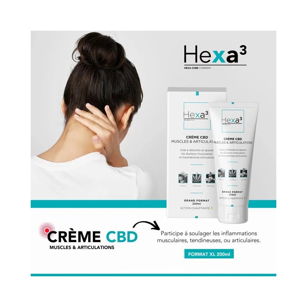 Crème CBD Arnica Muscles-Articulations 200ml