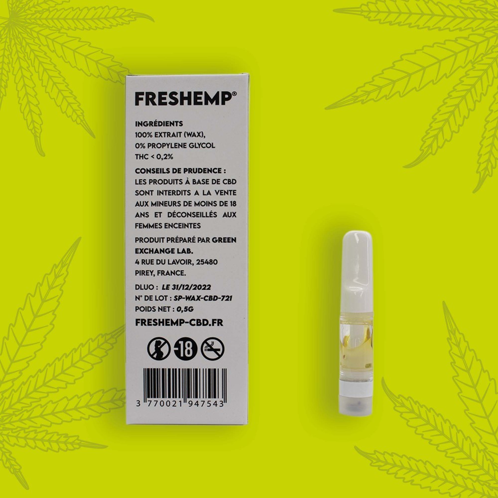 FRESHEMP Cartouche 50% CBD – 6,5% CBN – Girl Scoot Cookies