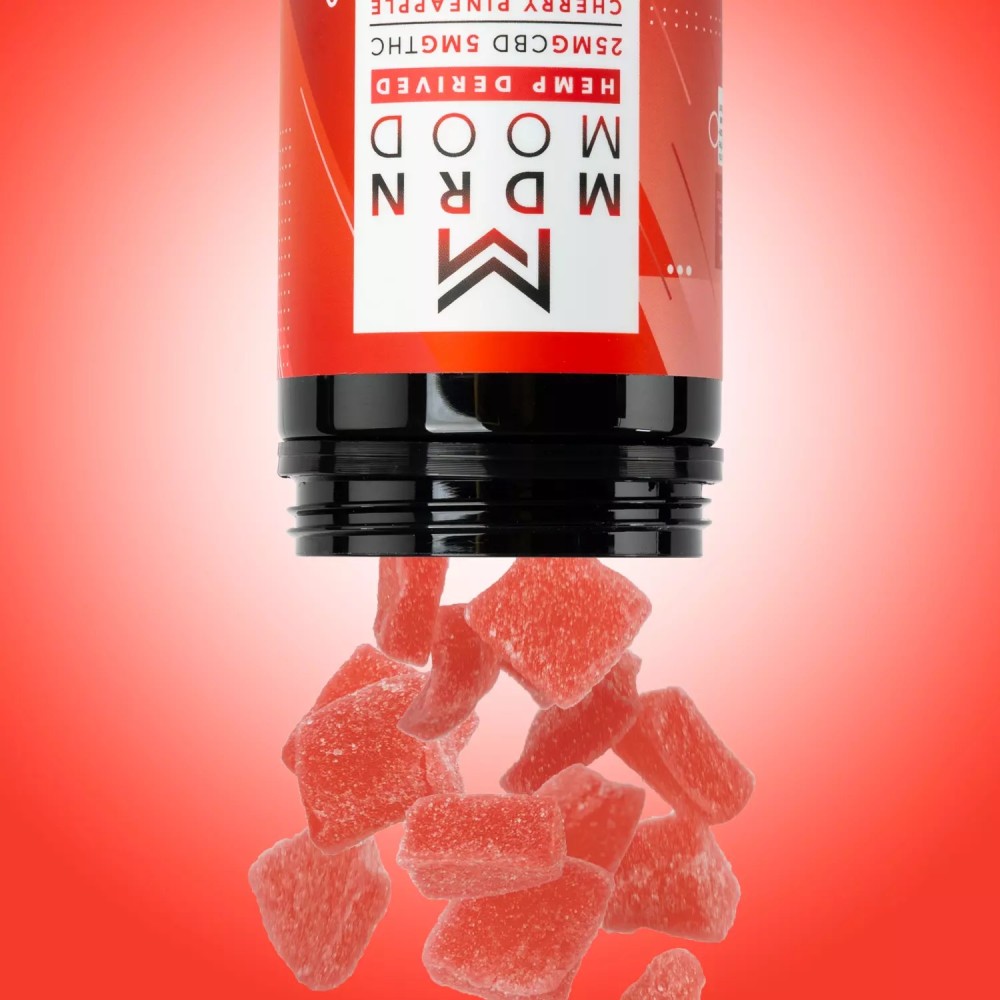 6 Gummies CBD & THC – CHERRY PINEAPPLE