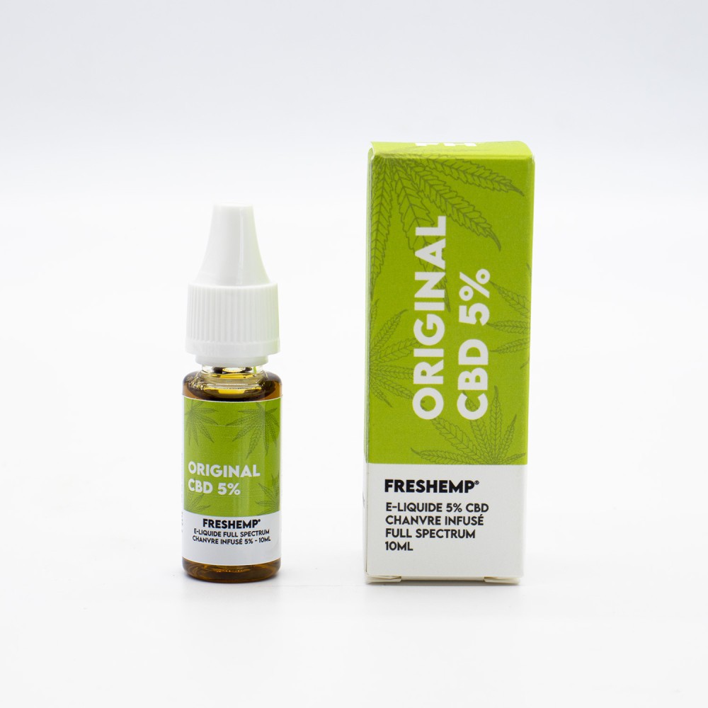 FRESHEMP E-liquide CBD 10ML infusé 5%