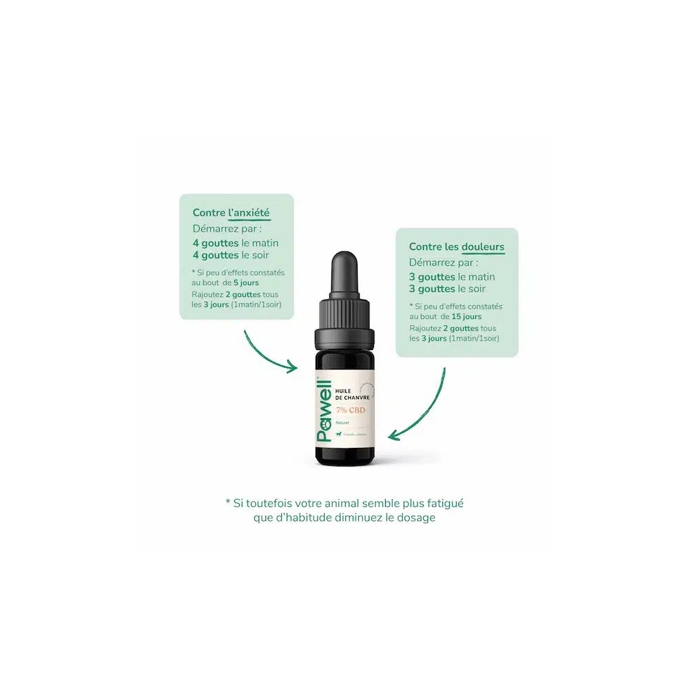 Huile CBD pour grands chiens – PAWELL
